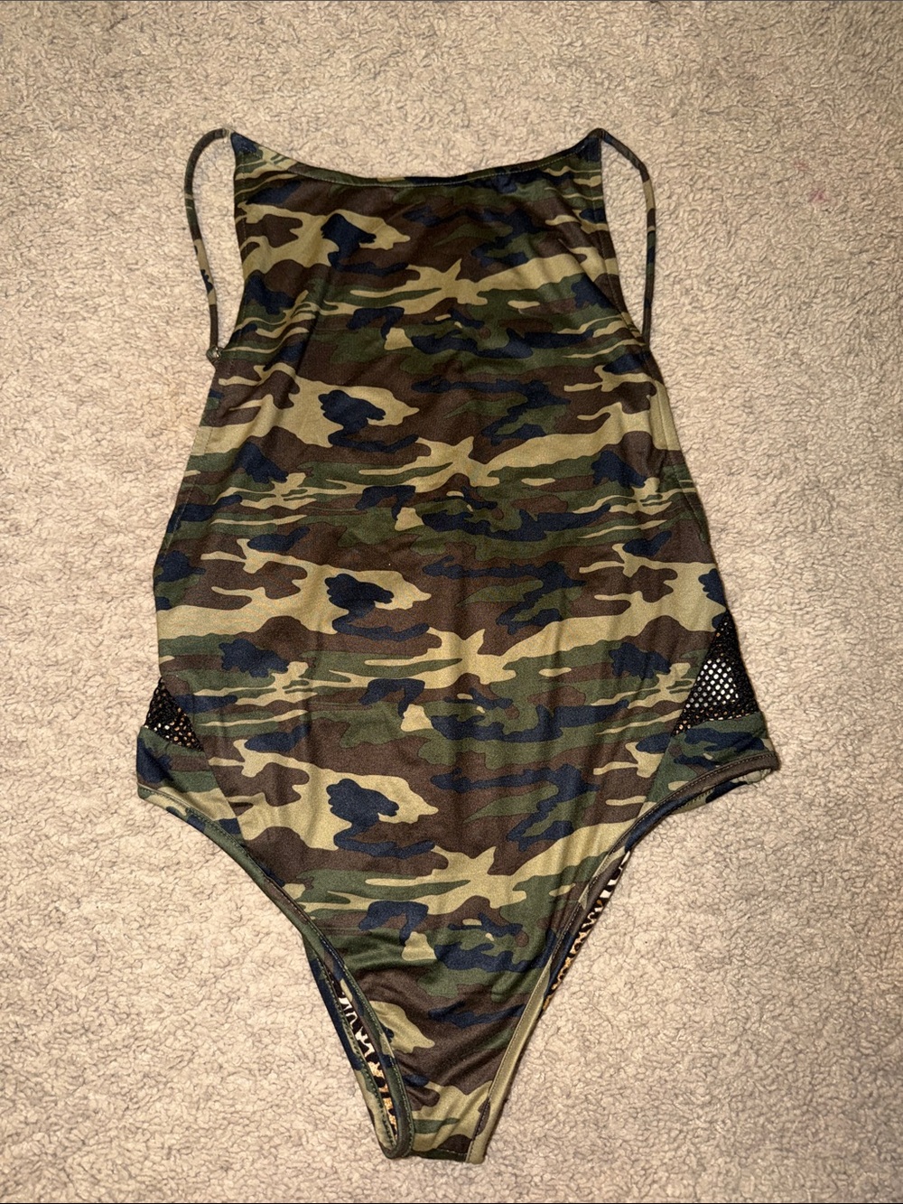 Never worn reversible body suit